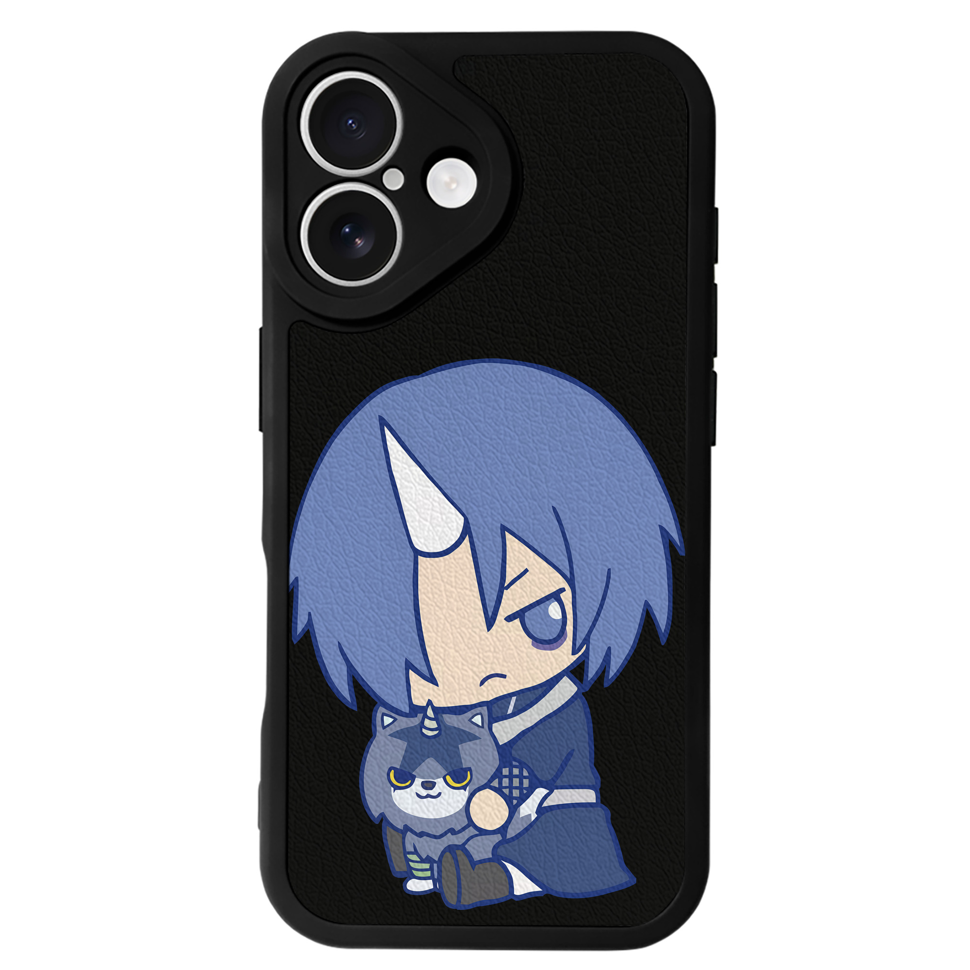 （画像用） 転スラ Regarding Reincarnated to Slime 【iPhone 16シリーズ対応】シリコンスマホケース（レザー調） 材質：シリコン